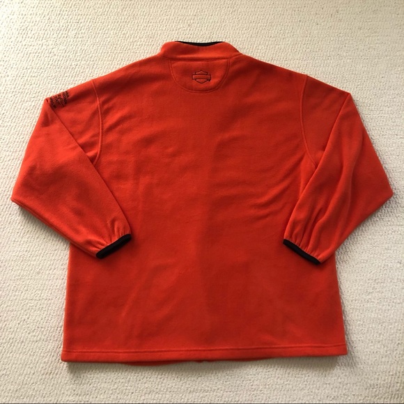 Vintage Fleece Harley Davidson Zip Up - Picture 5 of 6